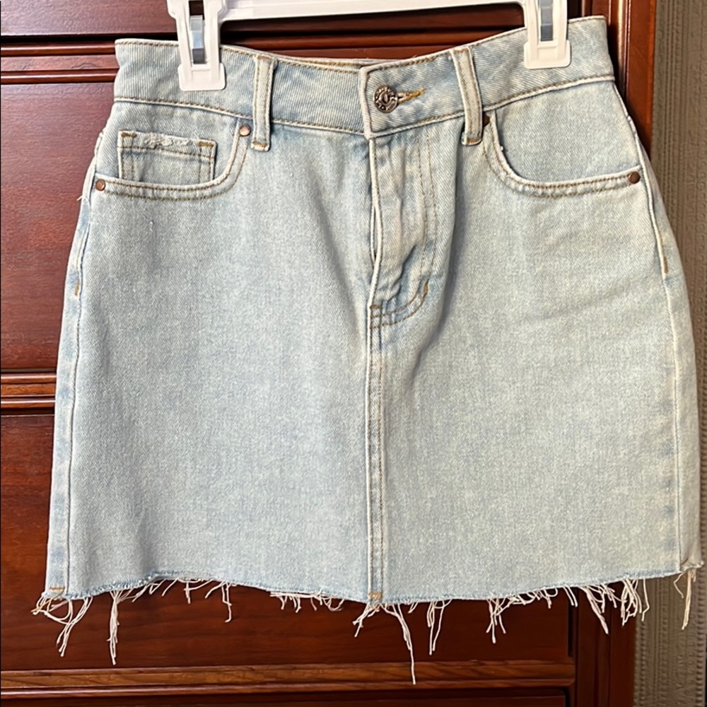 Blue jean skirt